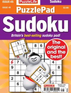PuzzleLife PuzzlePad Sudoku – 05 December 2019
