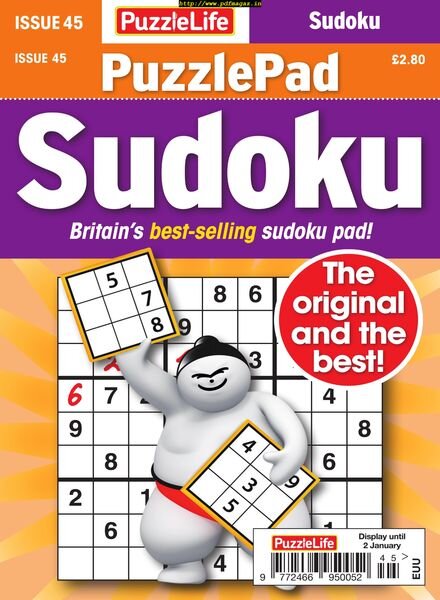 PuzzleLife PuzzlePad Sudoku — 05 December 2019