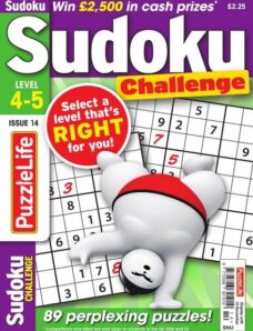 PuzzleLife Sudoku Challenge – November 2019