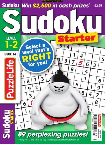 PuzzleLife Sudoku Starter — November 2019