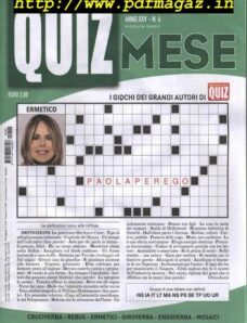 Quiz Mese — Aprile 2019