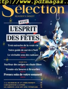 Selection Reader’s Digest France — novembre 2019