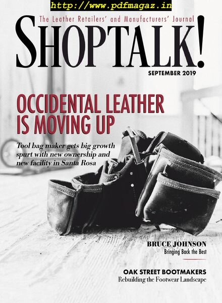 Shop Talk! — September 2019