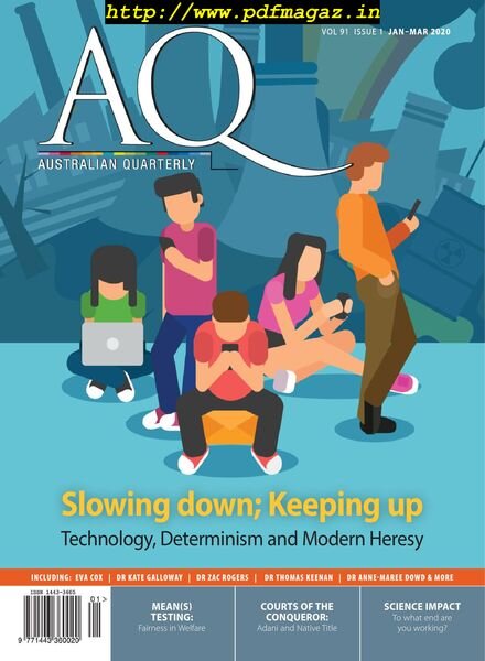 AQ Australian Quarterly — January 2020