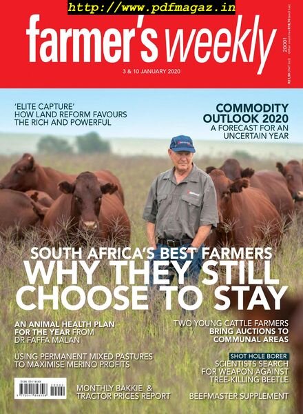 Farmer’s Weekly – 03 January 2020
