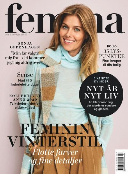 Femina Denmark – 16 January 2020
