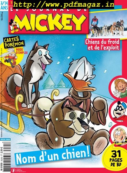 Le Journal de Mickey – 08 janvier 2020