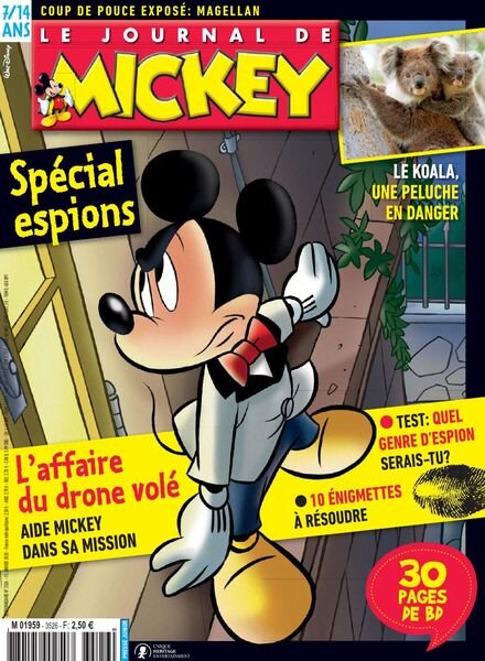 Le Journal de Mickey — 15 janvier 2020