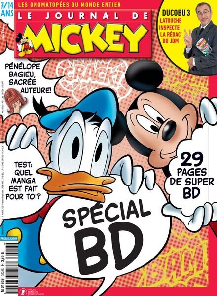 Le Journal de Mickey — 29 janvier 2020