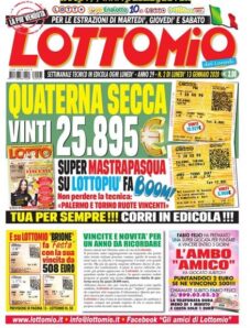 Lottomio del Lunedi – 13 Gennaio 2020