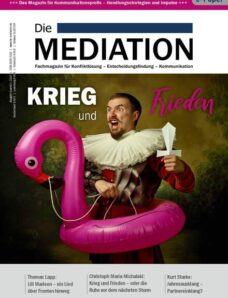 Die Mediation – Nr.1, 2020