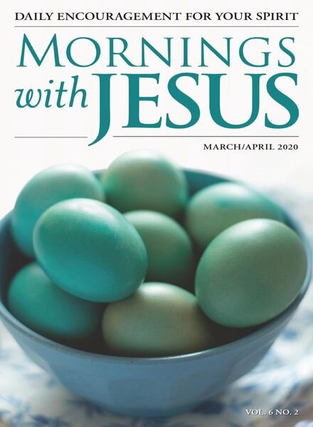 Mornings with Jesus — March 2020