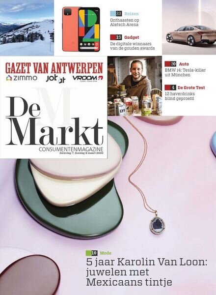 Gazet van Antwerpen De Markt — 07 maart 2020