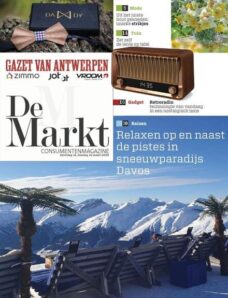 Gazet van Antwerpen De Markt – 14 maart 2020