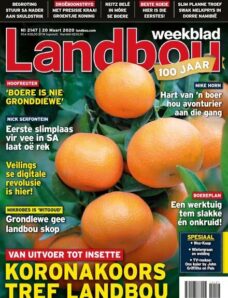 Landbouweekblad – 20 Maart 2020