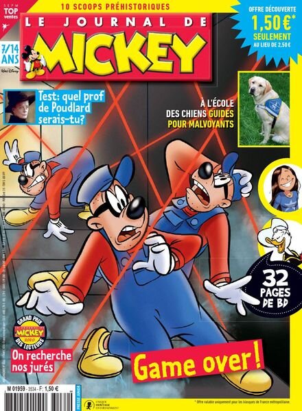 Le Journal de Mickey — 11 mars 2020