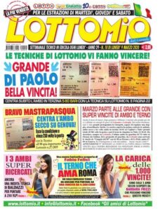Lottomio del Lunedi – 9 Marzo 2020