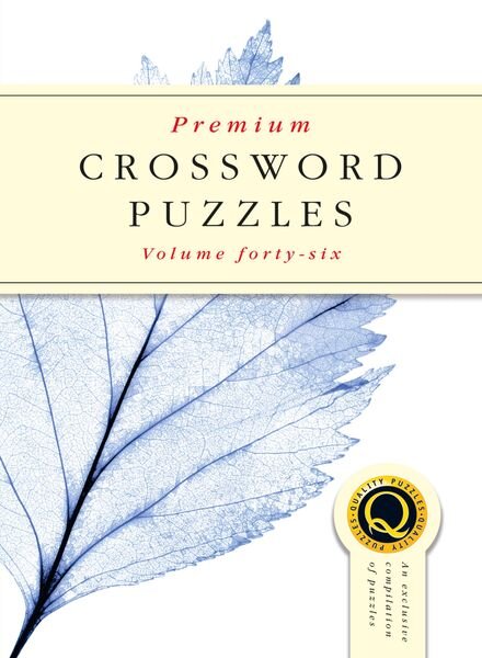 Premium Crossword Puzzles — Issue 46 — September 2018