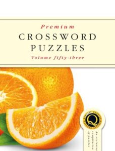 Premium Crossword Puzzles – Issue 53 – April 2019