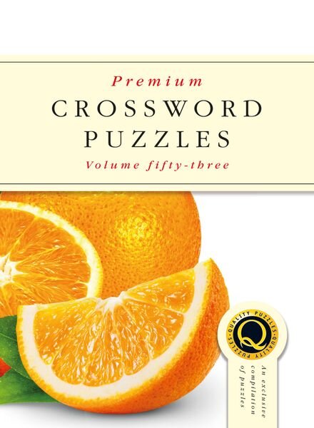 Premium Crossword Puzzles — Issue 53 — April 2019