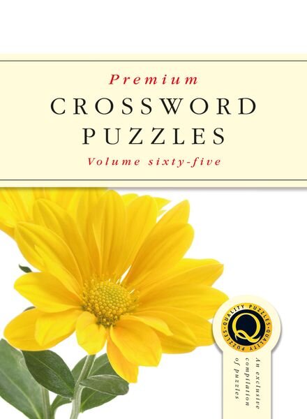 Premium Crossword Puzzles – Issue 65 – March 2020