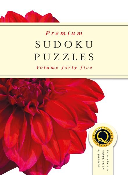 Premium Sudoku Puzzles — Issue 45 — August 2018