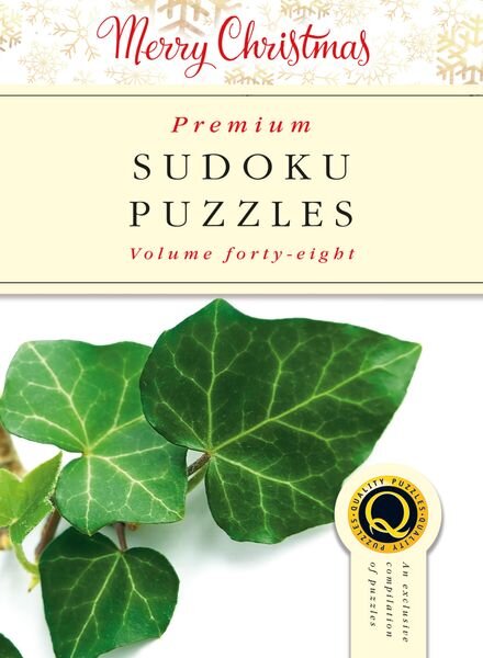 Premium Sudoku Puzzles – Issue 48 – November 2018