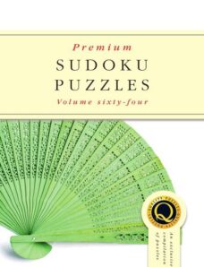 Premium Sudoku Puzzles — Volume 64 — February 2020
