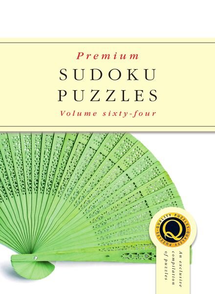 Premium Sudoku Puzzles — Volume 64 — February 2020