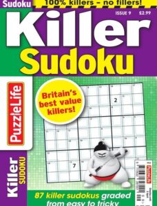 PuzzleLife Killer Sudoku – Issue 9 – March 2020