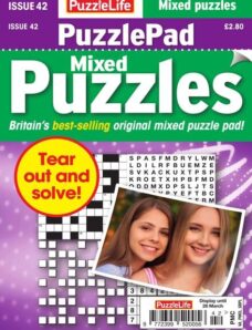 PuzzleLife PuzzlePad Puzzles – Issue 42 – February 2020