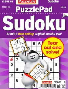 PuzzleLife PuzzlePad Sudoku — Issue 48 — February 2020