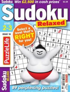 PuzzleLife Sudoku Relaxed — Issue 18 — March 2020