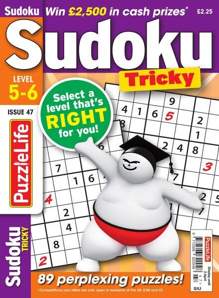 PuzzleLife Sudoku Tricky — Issue 47 — March 2020