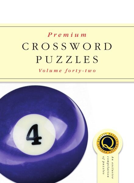 Premium Crossword Puzzles — Issue 42 — June 2018