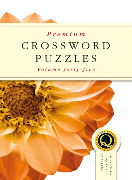 Premium Crossword Puzzles — Issue 45 — August 2018