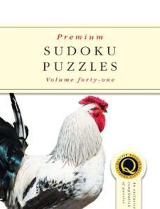 Premium Sudoku Puzzles – Issue 41 – May 2018