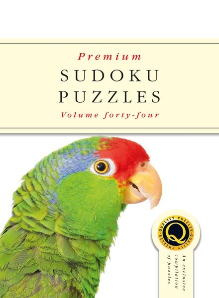 Premium Sudoku Puzzles – Issue 44 – August 2018