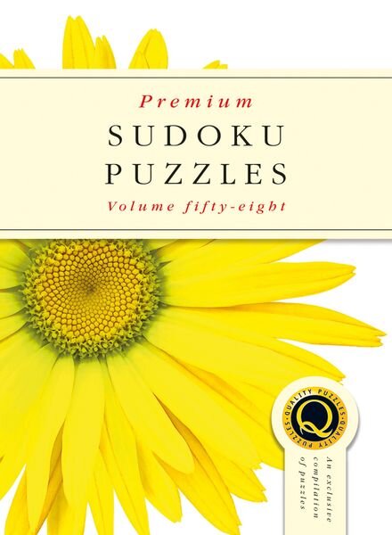 Premium Sudoku Puzzles — Issue 58 — August 2019