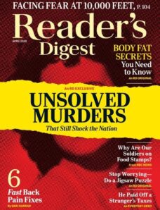 Reader’s Digest USA — April 2020