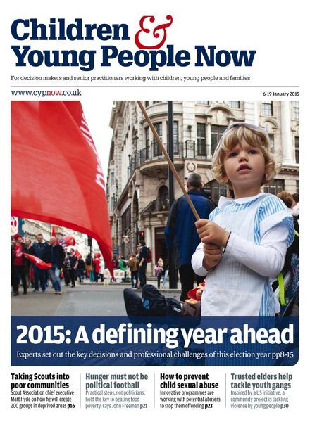 Children & Young People Now — 6 January 2015