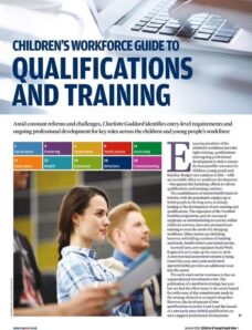 Children & Young People Now — Children’s Workforce Guide to Qualifications and Training
