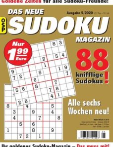 Das Neue Sudoku – Nr.5 2020