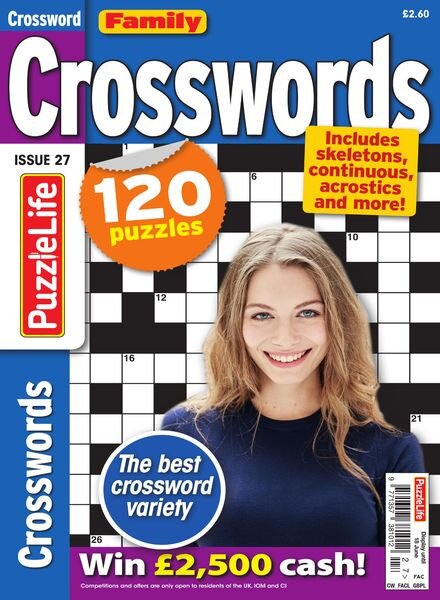 Family Crosswords — Issue 27 — May 2020