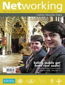 Networking — Catholic Education Today — May 2012