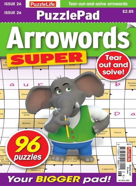 PuzzleLife PuzzlePad Arrowords Super — 21 May 2020