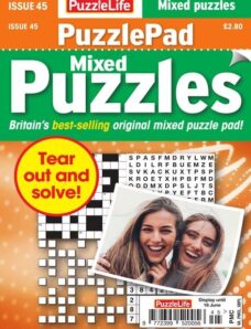 PuzzleLife PuzzlePad Puzzles — Issue 45 — May 2020