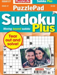 PuzzleLife PuzzlePad Sudoku Plus – Issue 27 – May 2020