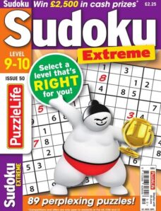 PuzzleLife Sudoku Extreme — May 2020