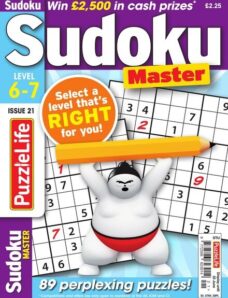 PuzzleLife Sudoku Master – May 2020